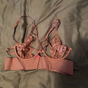 ✨2/&15✨ M Lasenza deep pink bralette